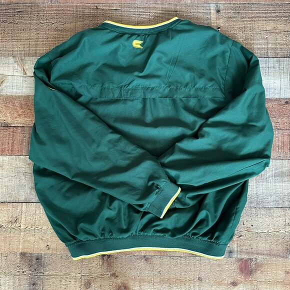 Colosseum Athletics Oregon Pullover Windbreaker Green/Yellow Size M - Picture 9 of 10